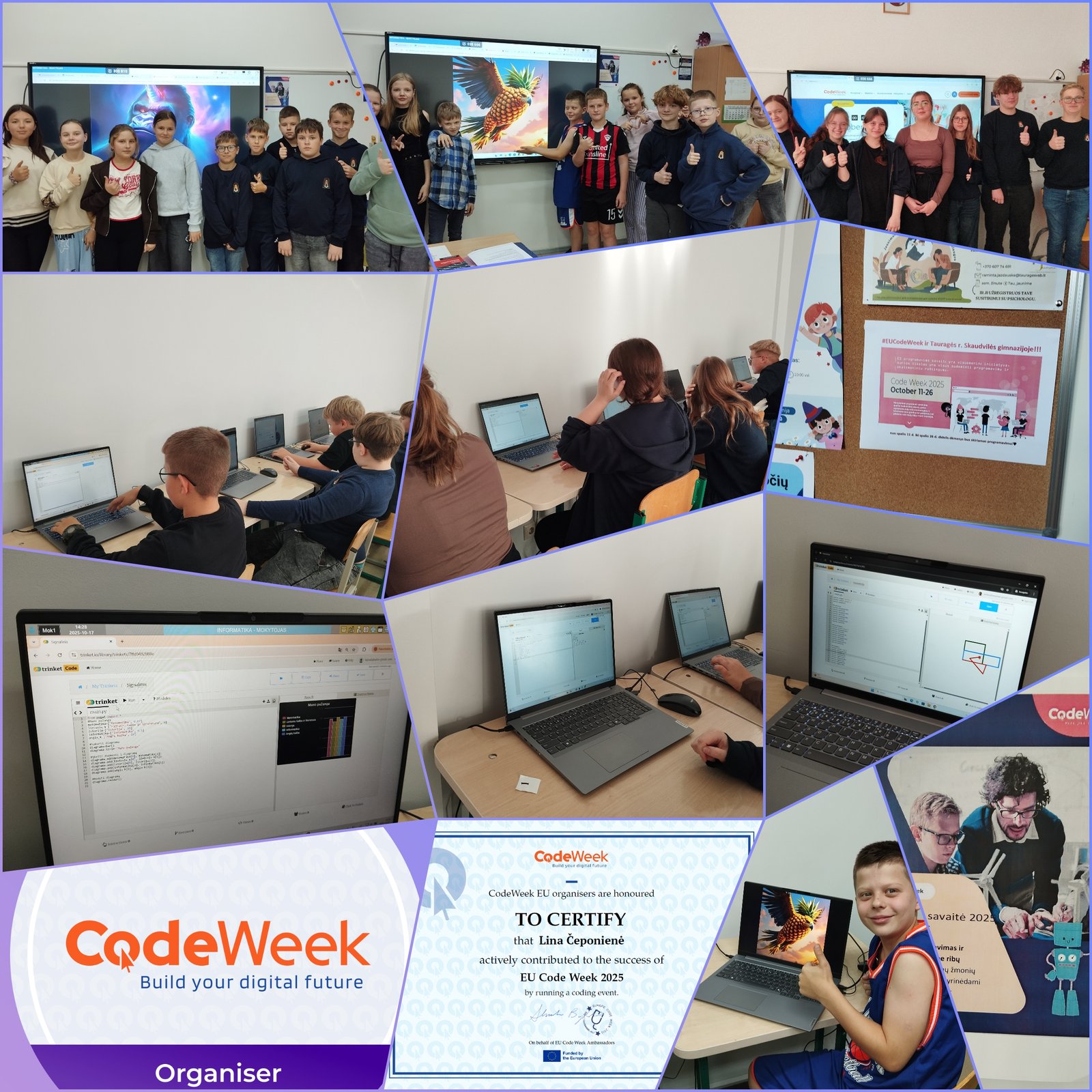 codeweek skaudvilėje